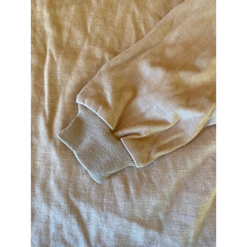 Vintage 1980's Encino Khaki Turtleneck‎ Size 16 - Picture 2 of 5
